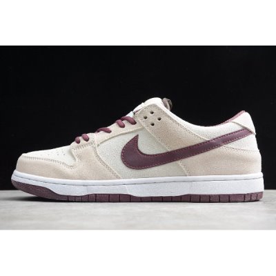 Nike Sb Dunk Low Koyu Bej Rengi / Bordo Kaykay Ayakkabı Türkiye - O0HERFV8